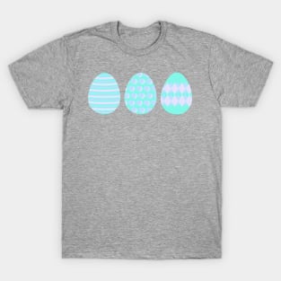 Eggspert Easter Eggs - Decorated Eggs in Purple and Green T-Shirt